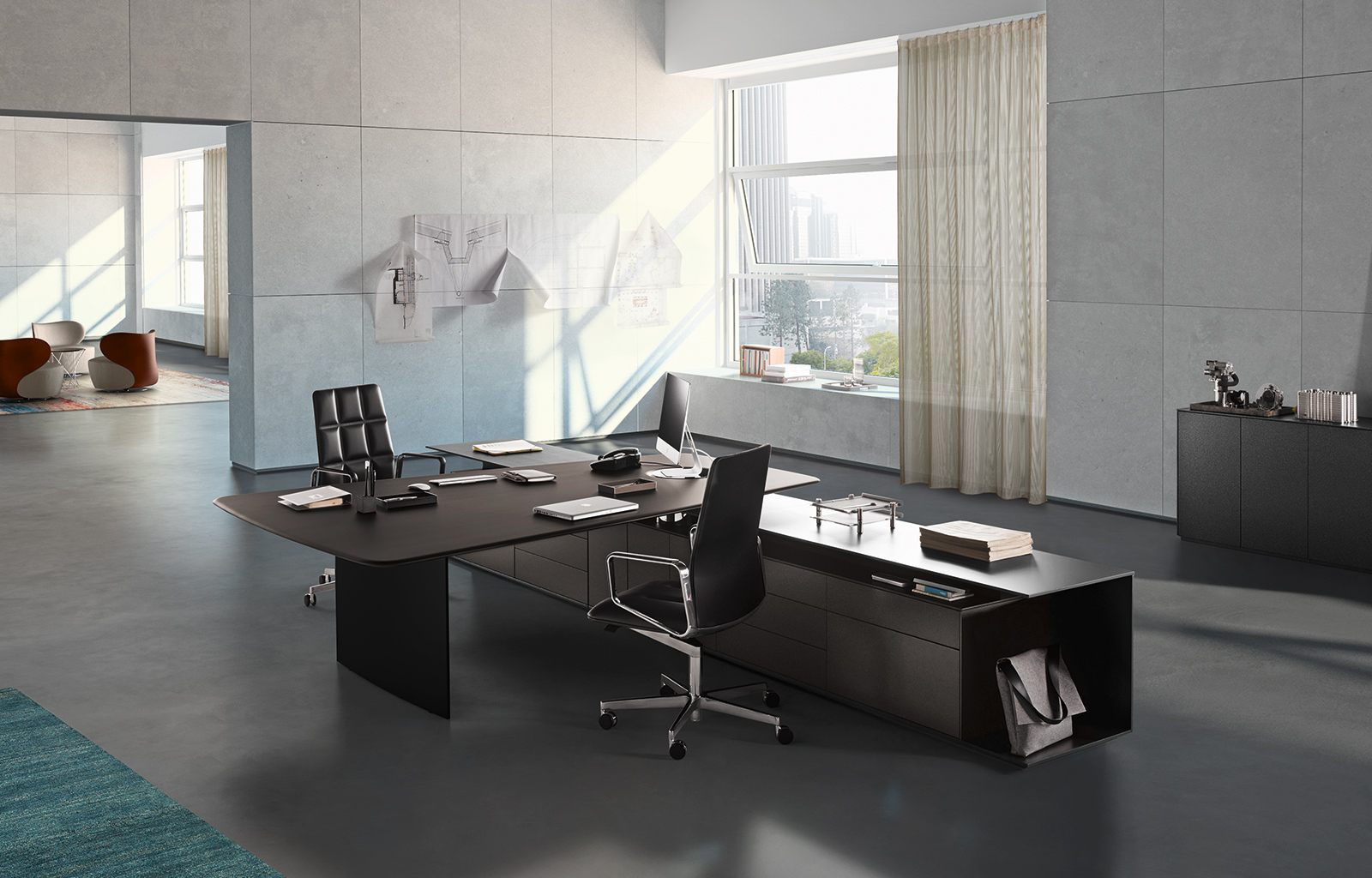 Keypiece Walter Knoll - Wk keypiece communication desk 0002 1600x1024