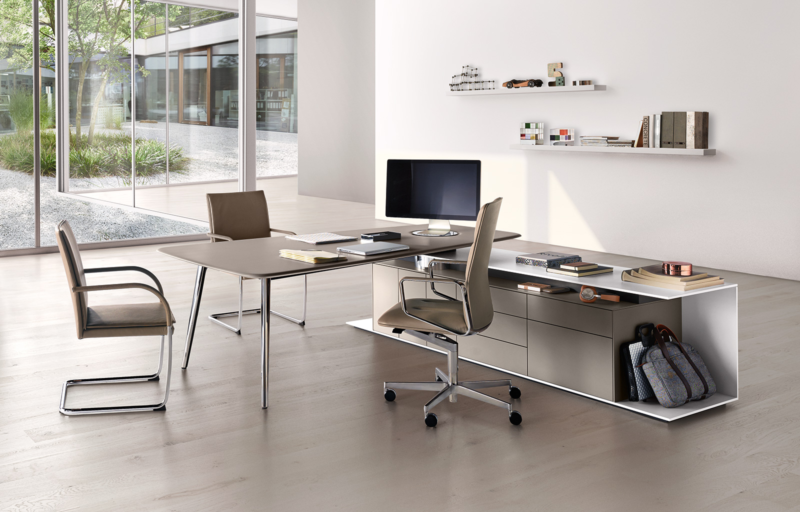 Keypiece Walter Knoll - Wk keypiece communication desk 0016 1600x1024