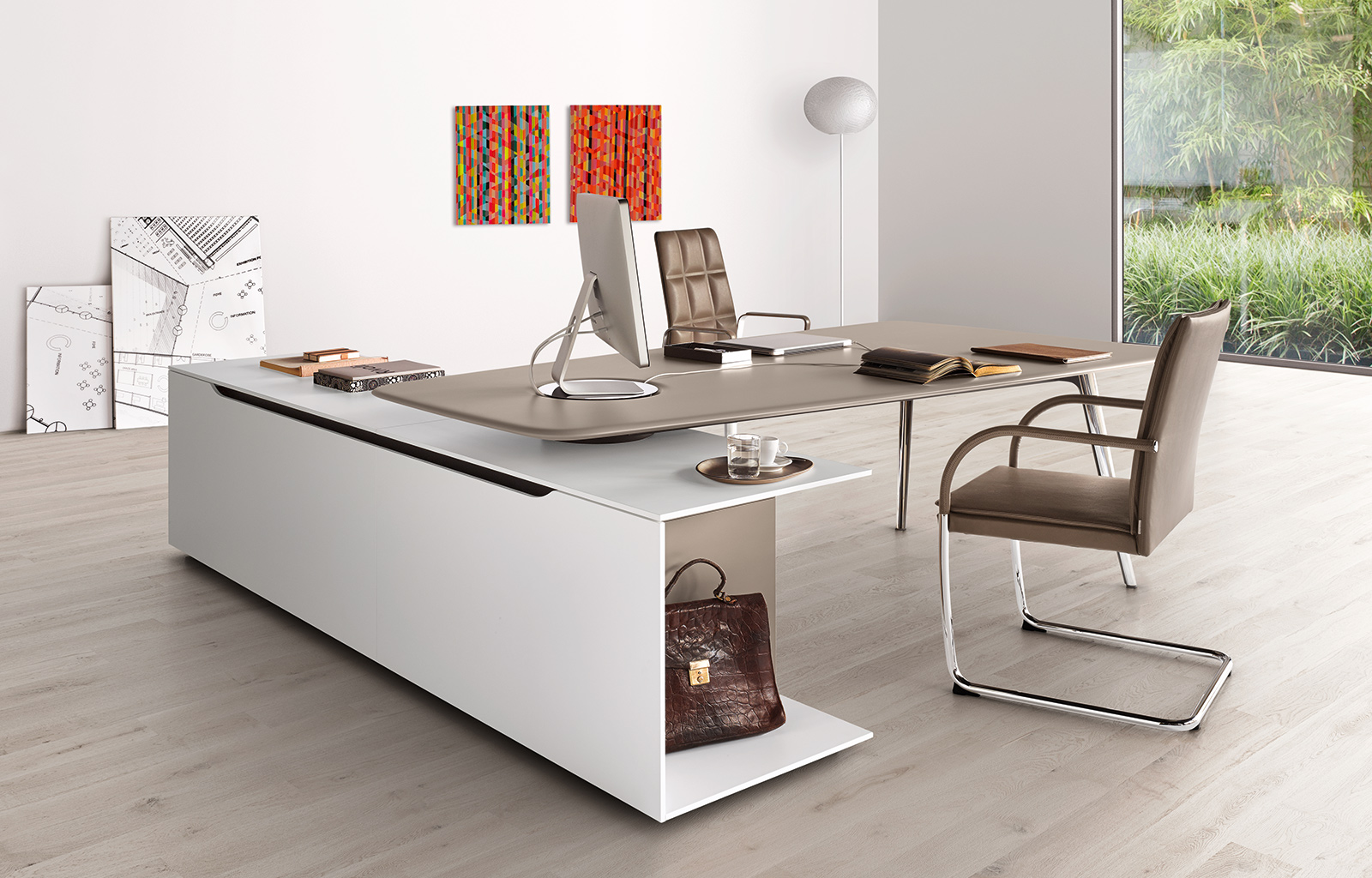 Keypiece Walter Knoll - Wk keypiece communication desk 0029 1600x1024