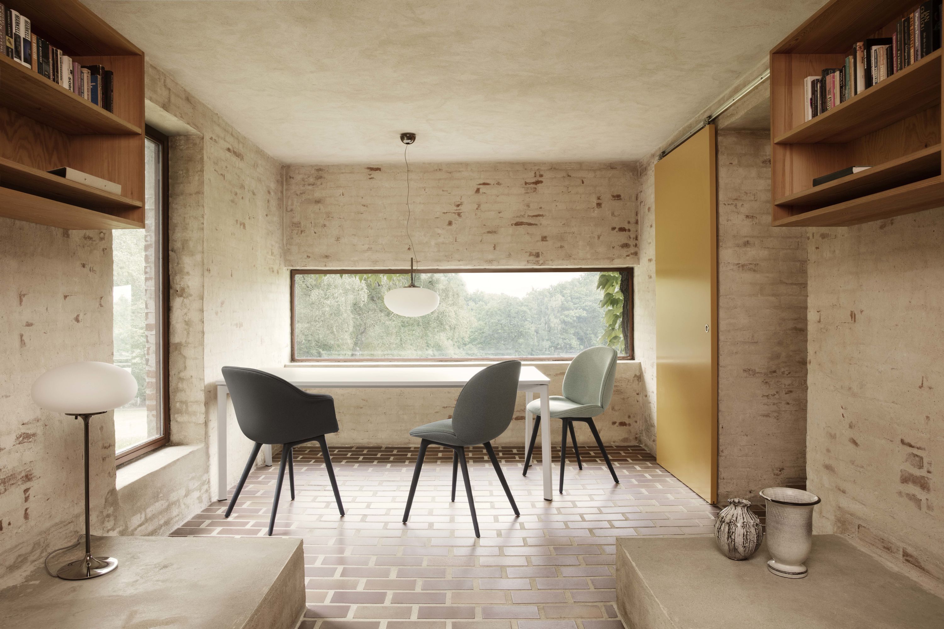 Beetle Dining Chair Gubi - Gubi-beetle