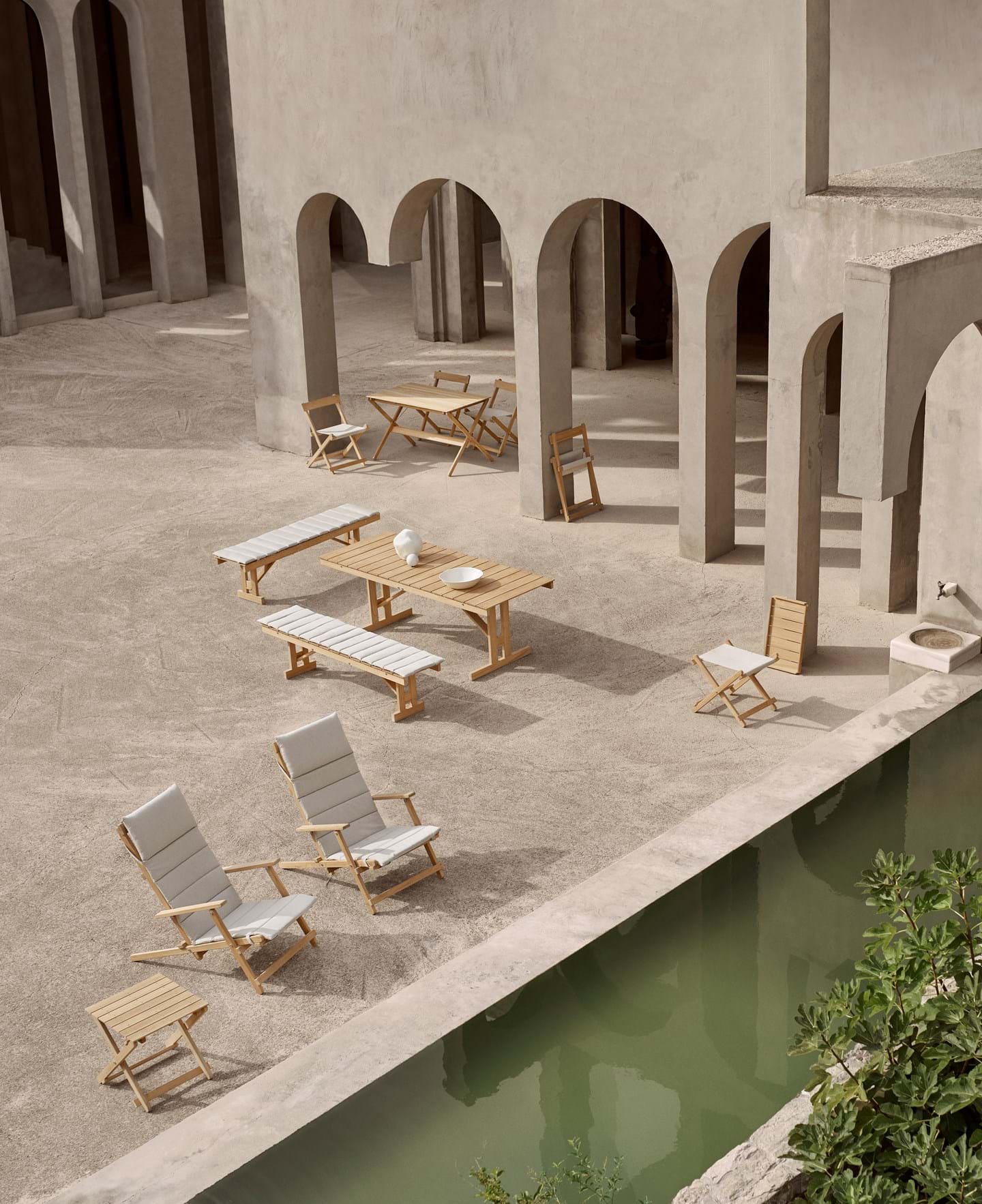 BM5568 Deck Chair Carl Hansen & Son - Bm 5568 dek chair