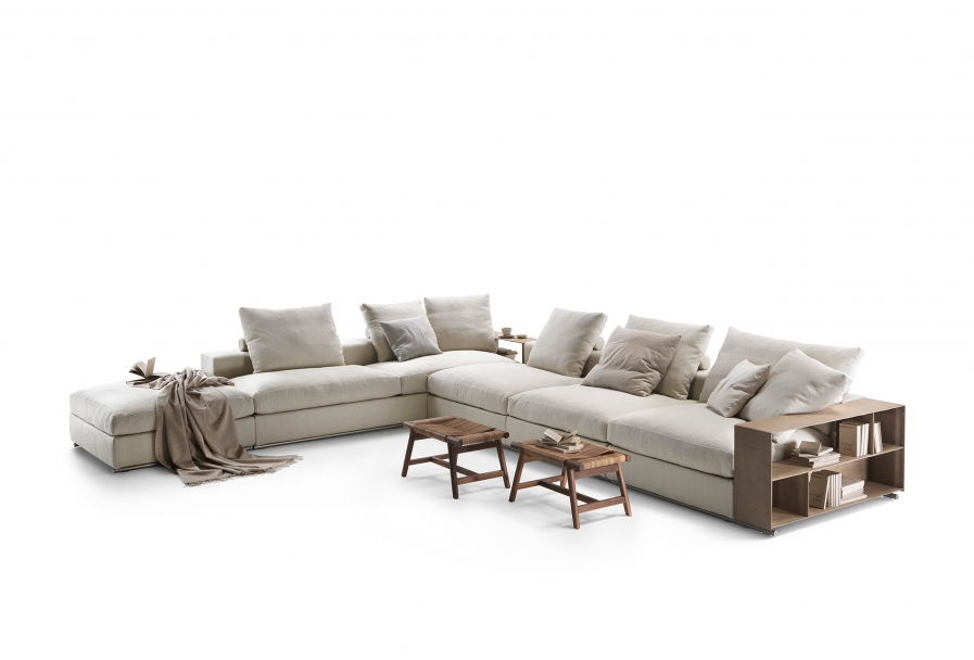 Groundpiece sofa Flexform - Groundpiece 4
