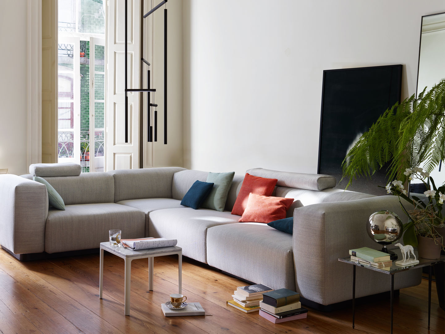 Soft modular sofa Vitra - Soft modular 3