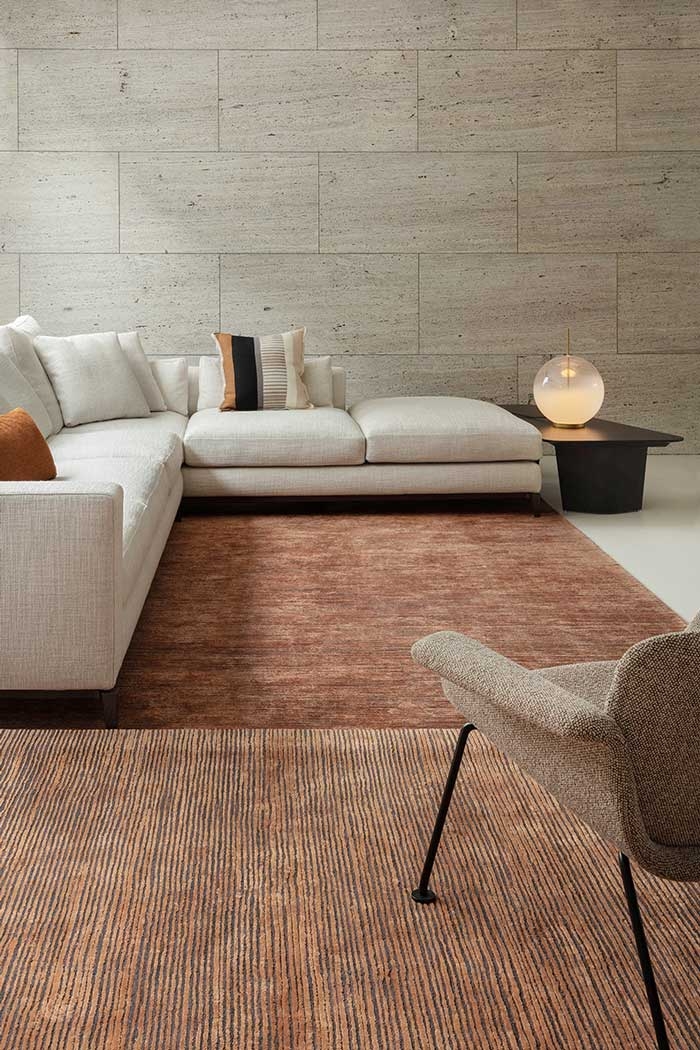 Vlas lines tapijt Casalis - Vlas lines 1