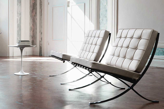 Barcelona chair Knoll - Barcelona2