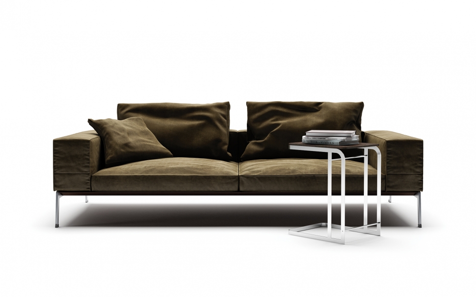 Lifesteel Flexform - Lifesteel divano lineare b render